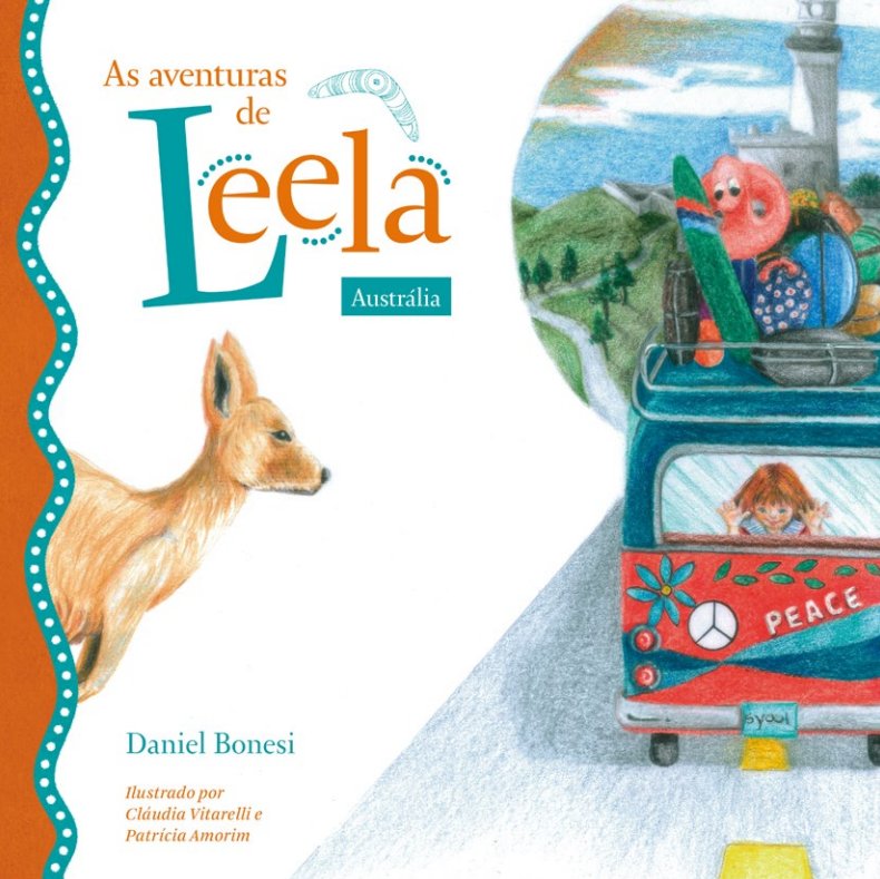 Capa do livro As Aventuras de Leela — Austrália