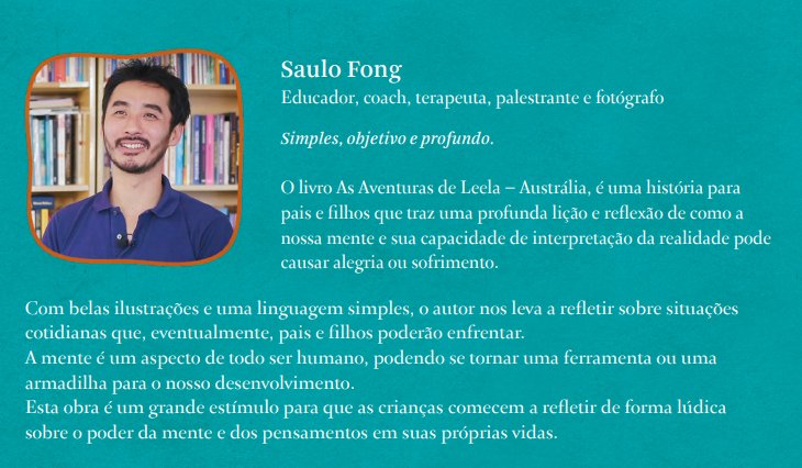 Saulo Fong — educador, coach e terapeuta